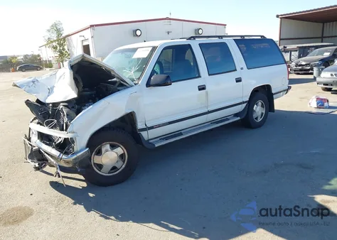 1993 GMC Suburban K1500 z USA, uszkodzony, nr VIN 1GKFK16K0PJ725870